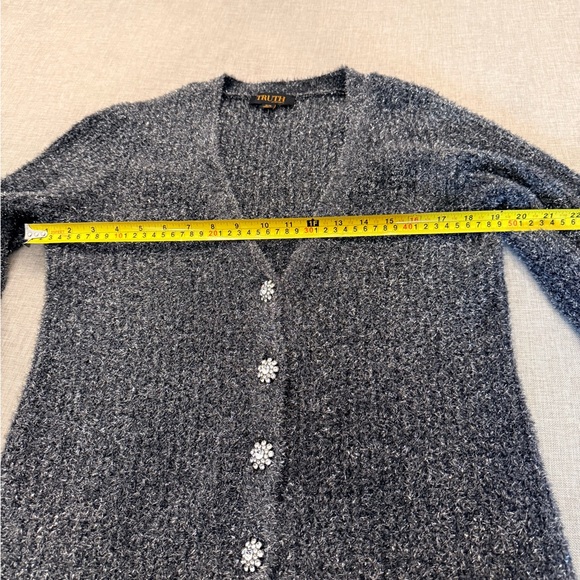 Truth Charcoal Women's Cardigan - Picture 6 of 8